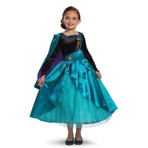 Disney Frozen 2 Anna Deluxe Kids' Halloween Costume Adventure Dress Various